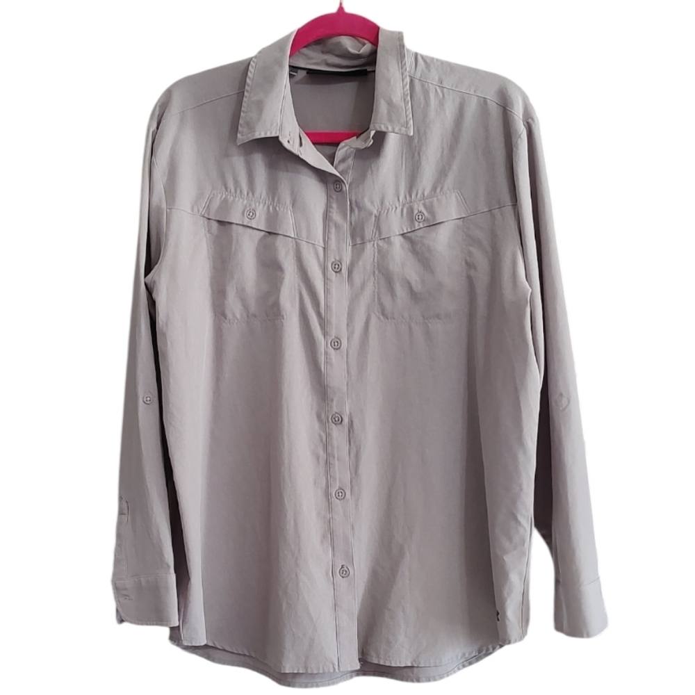 Under Armour Light Lavender Button Down Shirt - image 1